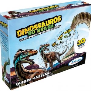 BRINQ QUEBRA-CABECA C/30PC DINO DO BRASIL XALINGO